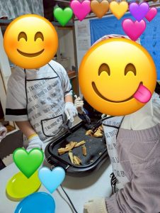 フレンチトースト焼き1