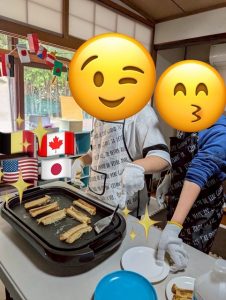 フレンチトースト焼き2