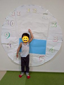 6月11日リトミック②とけい４