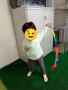 リトミック5月28日④リボン