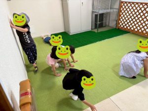 リトミック③６月１８日かえるとび