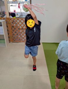 7月リトミック⑤くらげゆらうら