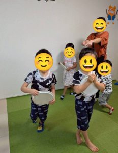 ８月リトミック②ドライブ４