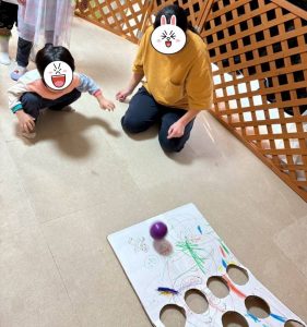 コロコロ玉入れ