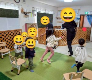 １０月リトミック①ゴーストップ