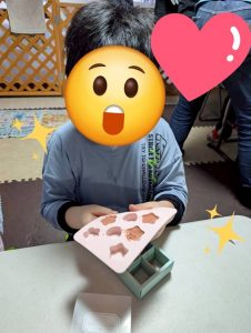 せっけん型取り出し