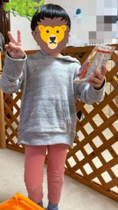 豆まきショベルカー景品