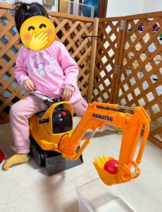 豆まきショベルカー３