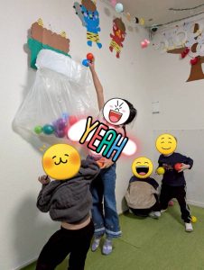 豆まき玉入れ１