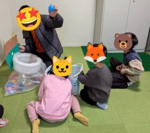 豆まき玉入れ４