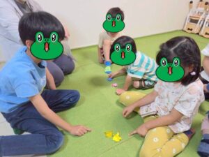 6月リトミックかえる２