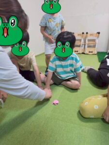 6月リトミックかえる４