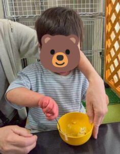 ケーキ食べる５