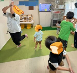 開所祝い踊り